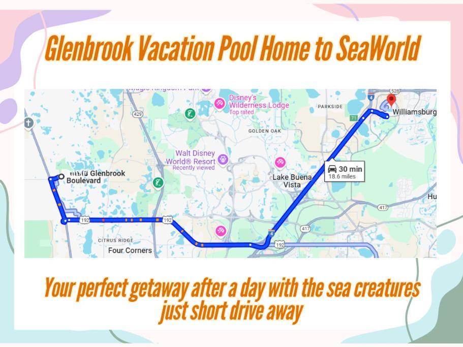 אורלנדו Glenbrook Vacation Poolspa Home מראה חיצוני תמונה